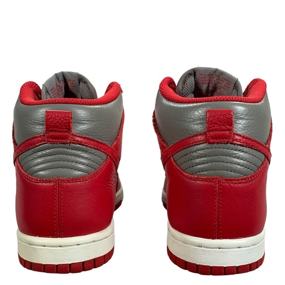 Nike Dunk High Retro QS UNLV Varsity Red Gray 2016 Sneaker Size WMS 6 Boys 4.5 - Picture 5 of 7